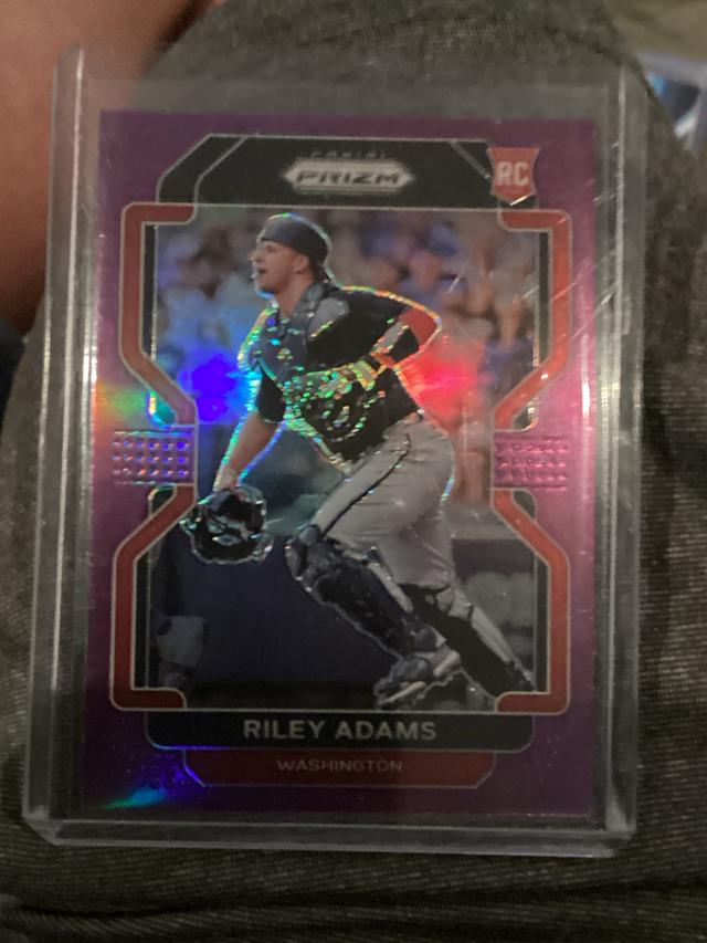 2022 Panini Prizm Riley Adams Base Set #173