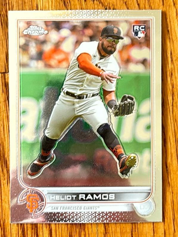 2022 Topps Chrome Updates Heliot Ramos BASE #USC194