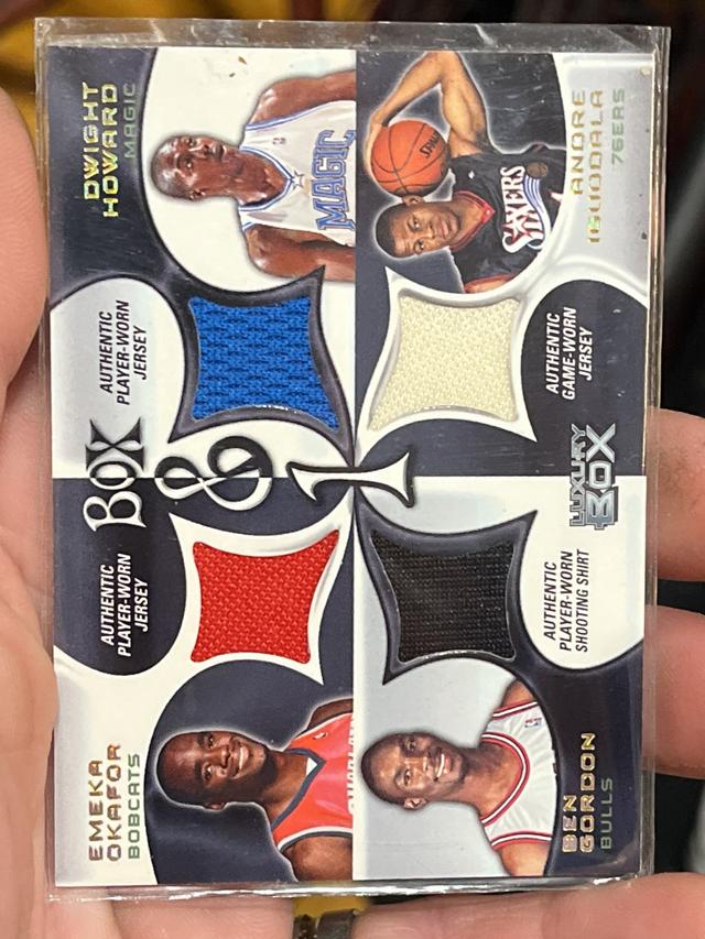 2004-05 Topps Luxury Box Emeka Okafor / Dwight Howard Andre Iguodala Ben Gordon