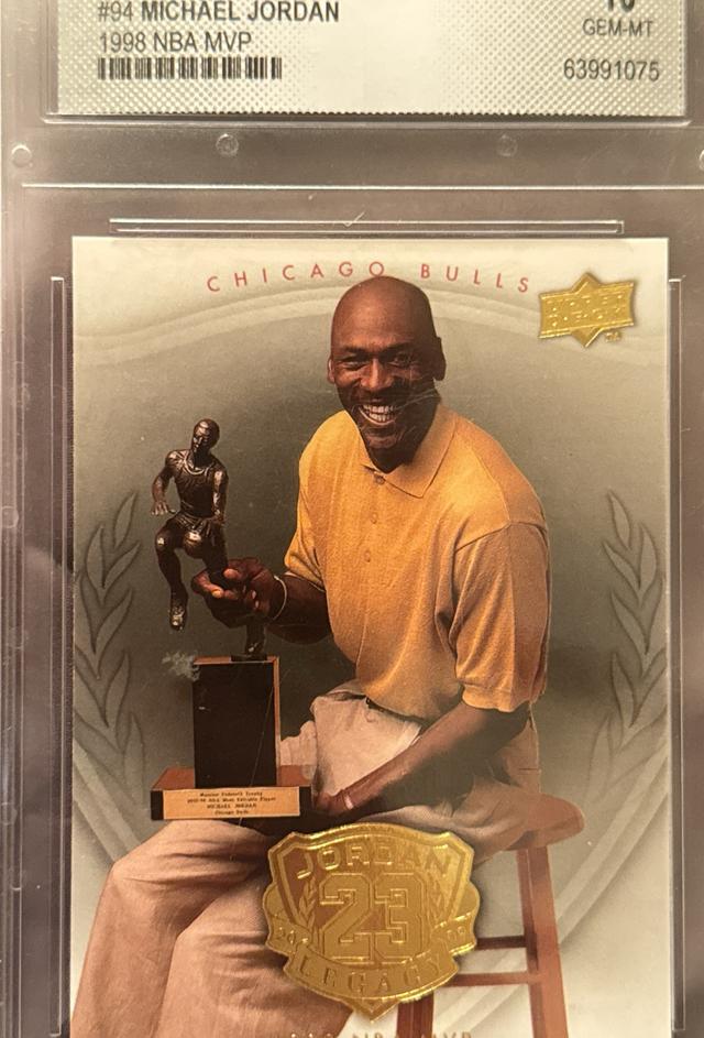 2009-10 Upper Deck Michael Jordan Legacy Collection Basketball Other 10 Gold