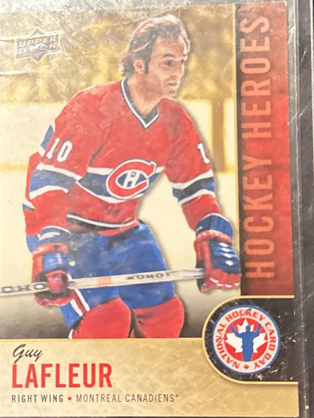 2018 Upper Deck National Guy Lafleur Hockey Heroes #CAN-12