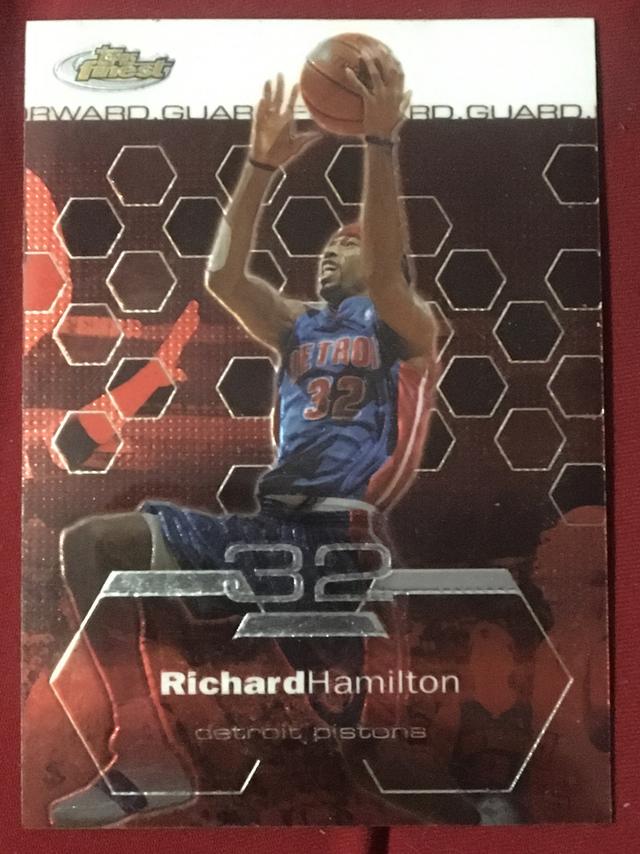 2002-03 Topps Finest Richard Hamilton ﻿Base #49