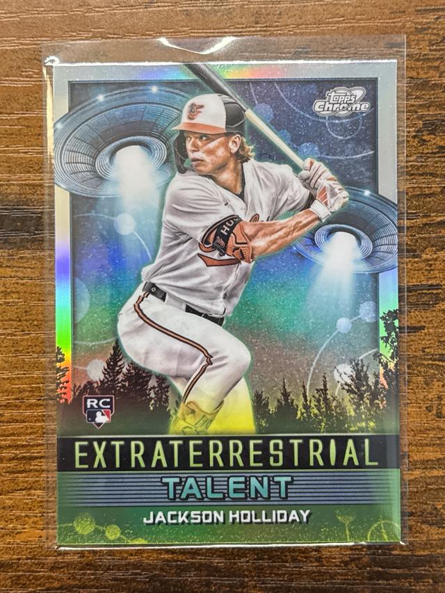 2024 Topps Cosmic Chrome Jackson Holliday Extraterrestrial Talent #ET-8