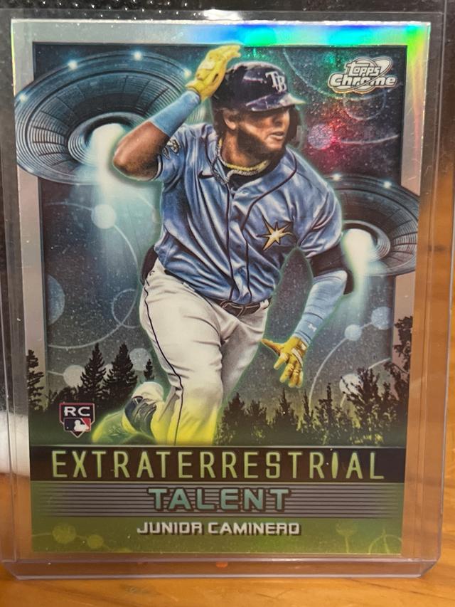 2024 Topps Cosmic Chrome Junior Caminero Extraterrestrial Talent #ET-1