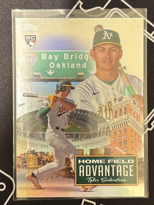 2024 Topps Series 2 Tyler Soderstrom Home Field Advantage #HFA-18 Case Hit RC