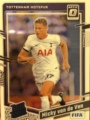 2023-24 Donruss Soccer Micky van de Ven Rated Rookies #181