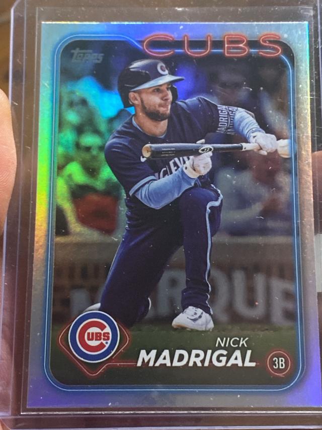 2024 Topps Series 2 Nick Madrigal BASE SET Rainbow Foil #515