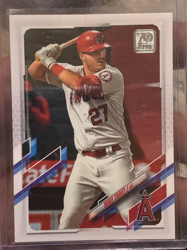 2021 Topps Series 1 Mike Trout ﻿Short Print #27