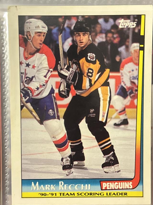 1991-92 Topps Mark Recchi ﻿Team Leaders #5