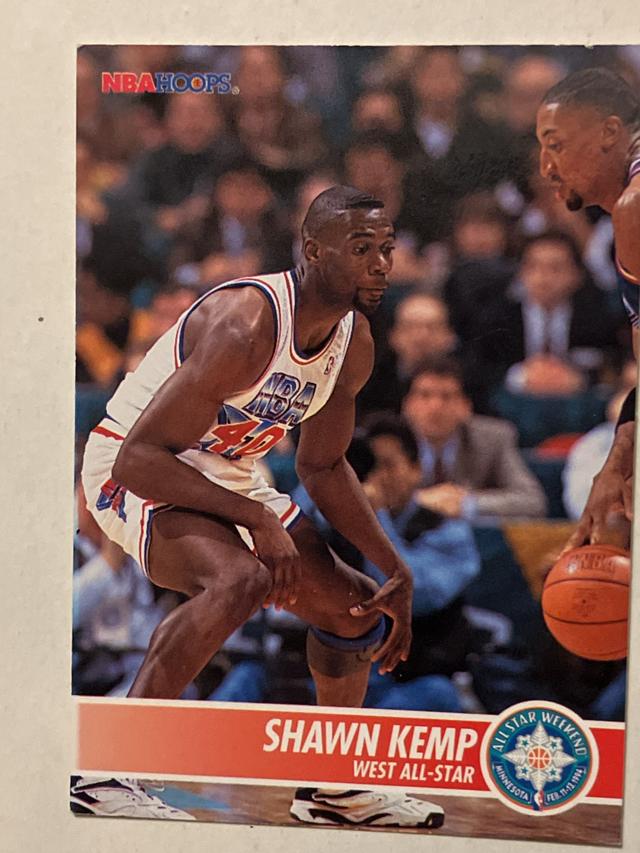 1994-95 Hoops Basketball Shawn Kemp AS ﻿Base #241