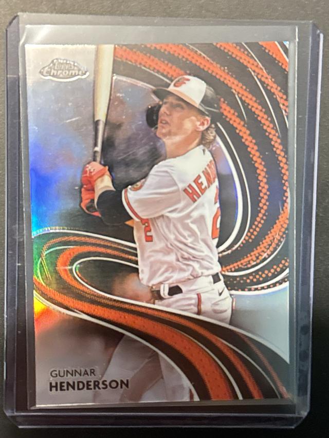 2024 Topps Chrome Gunnar Henderson Strokes Checklist #S-8