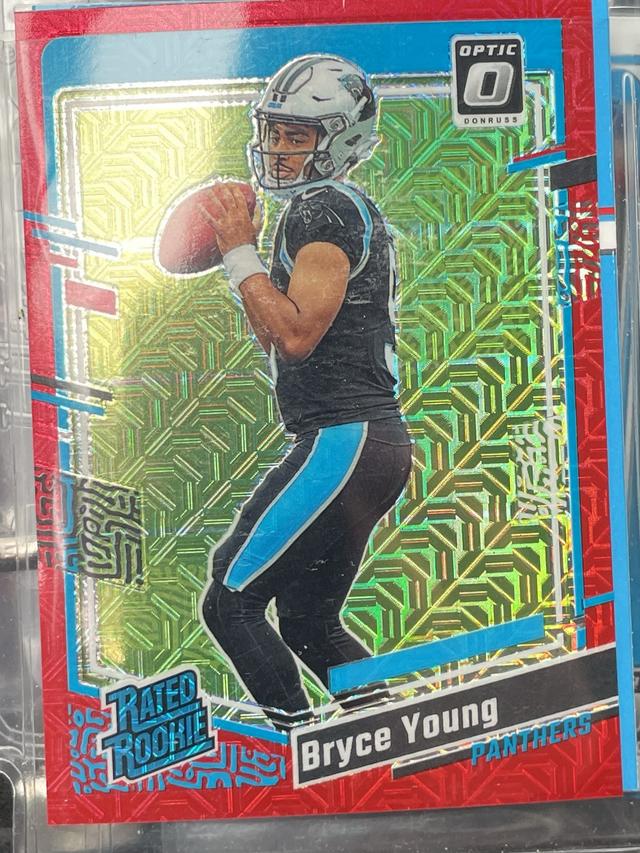 2023 Donruss Optic Bryce Young Rated Rookies Mojo Red #213