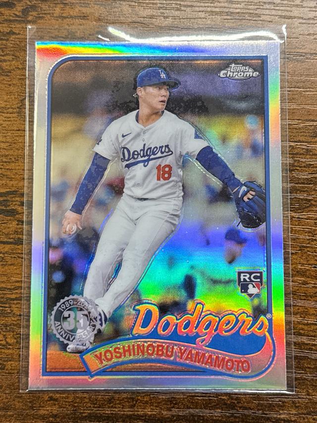 2024 Topps Chrome Update Yoshinobu Yamamoto 1989 Baseball #89CU-5