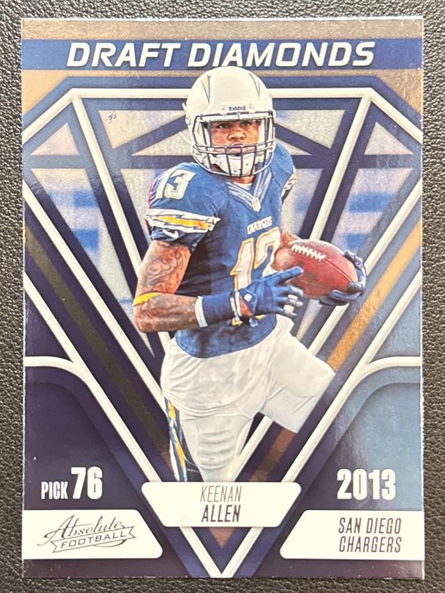 2023 Panini Absolute Keenan Allen Draft Diamonds #19