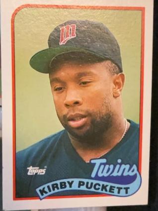 1989 Topps Kirby Puckett Base Set #650