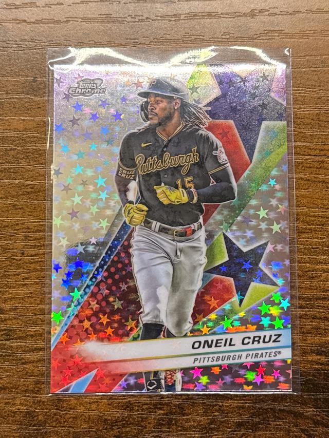 2024 Topps Cosmic Chrome Oneil Cruz Starfractor #SF-33 SP