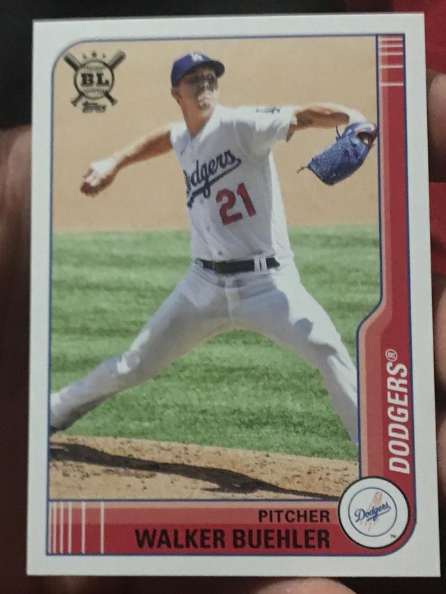 2021 Topps Big League Walker Buehler ﻿Base Set #92