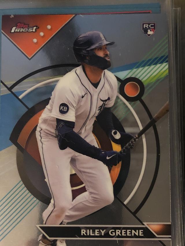 2023 Topps Finest Riley Greene Base Set #10