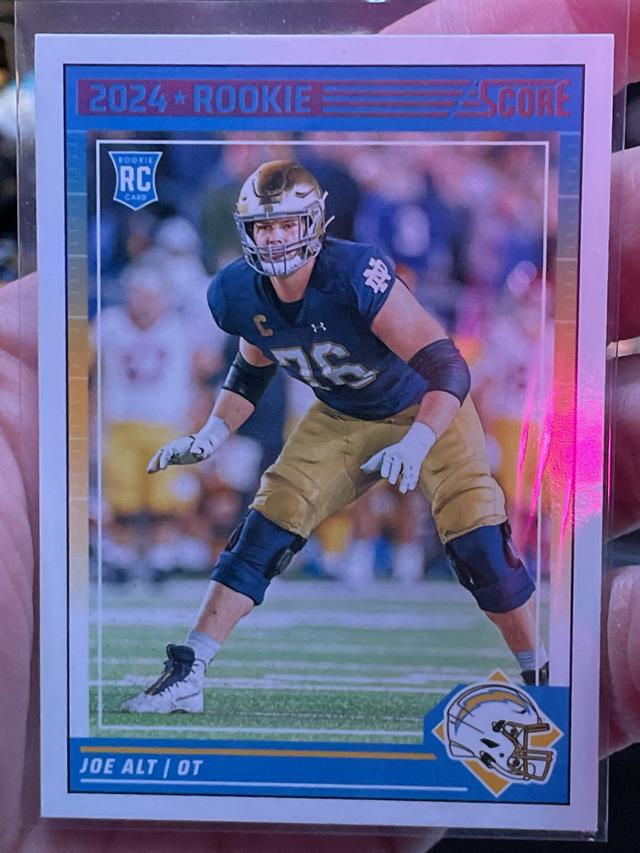 2024 Score Football Joe Alt Rookies #307