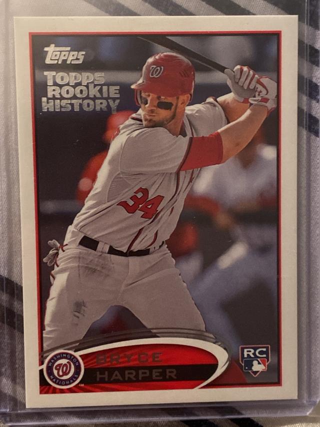 2018 Topps Archives Bryce Harper Topps Rookie History Set #661