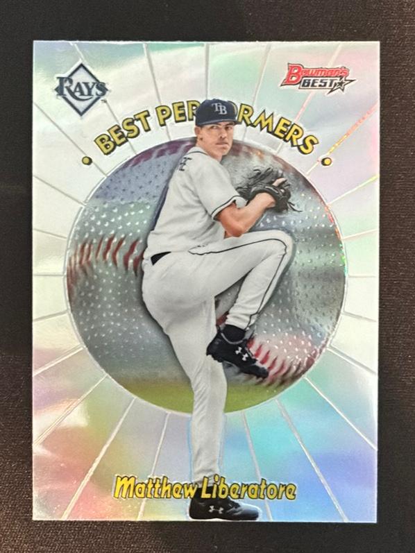 2018 Bowman's Best Matthew Liberatore 1998 BEST PERFORMERS #98BP-ML