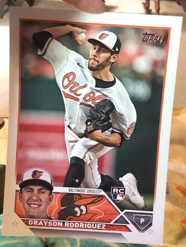 2023 Topps Update Series Grayson Rodriguez BASE SET #US50