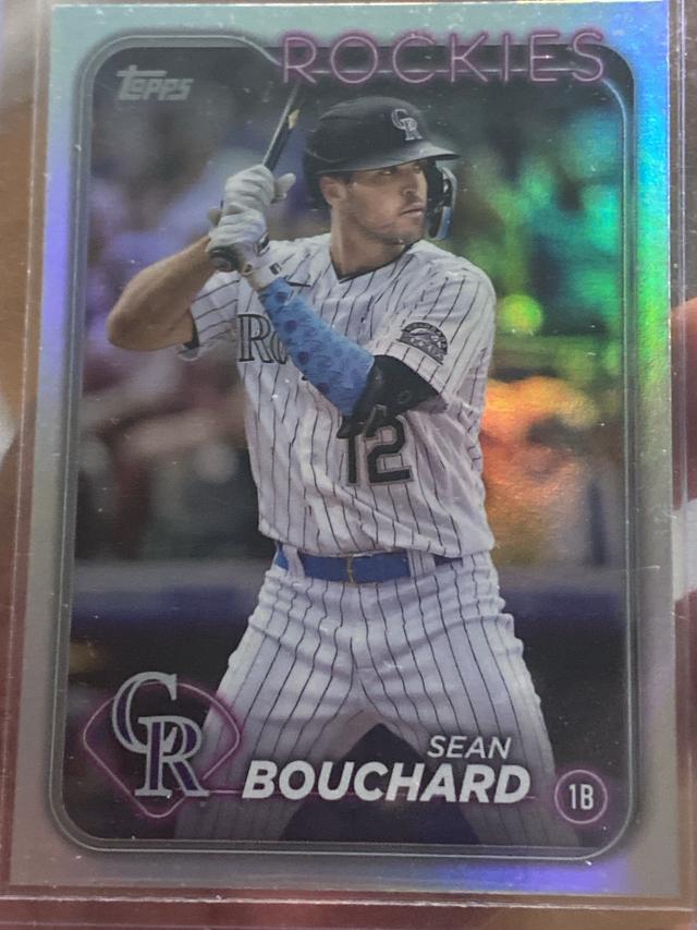 2024 Topps Series 2 Sean Bouchard BASE SET Rainbow Foil #699