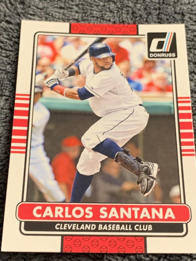 2015 Donruss Carlos Santana Base Set #79