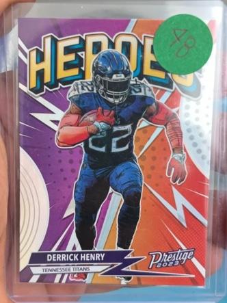 2023 Panini Prestige Heroes Derrick Henry ﻿Heroes #H-10