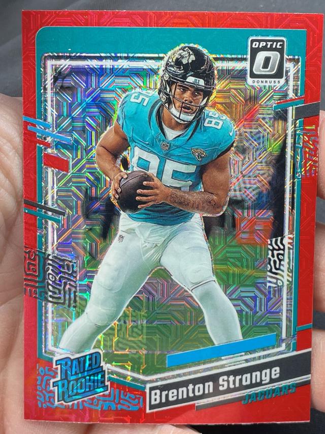 2023 Donruss Optic Brenton Strange Rated Rookies Mojo Red #251