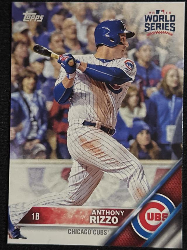 2016 Topps Chicago Cubs World Series Set Anthony Rizzo ﻿Base #WS-21