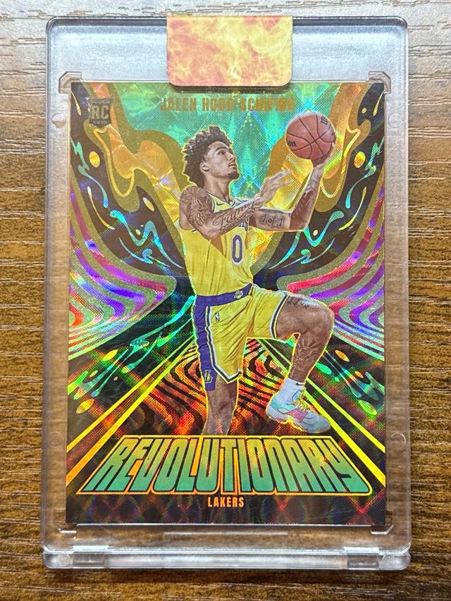 2023-24 Panini Revolution Jalen Hood-Schifino Revolutionary #17 RC Lakers