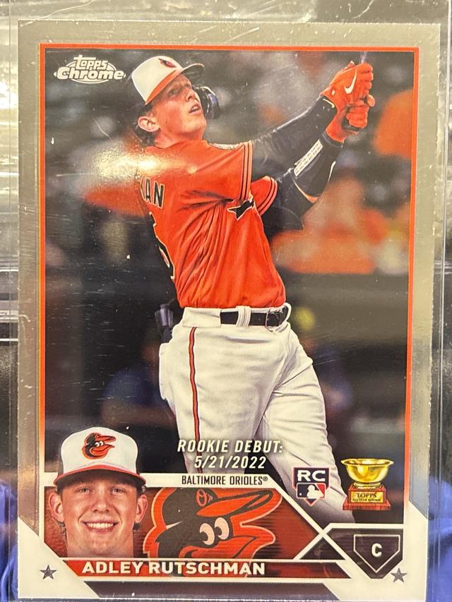 2023 Topps Chrome Update Series Adley Rutschman BASE #USC1