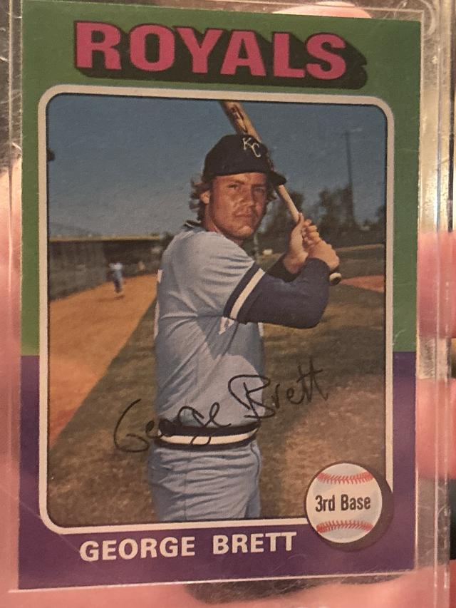 1975 Topps George Brett Base Set #228