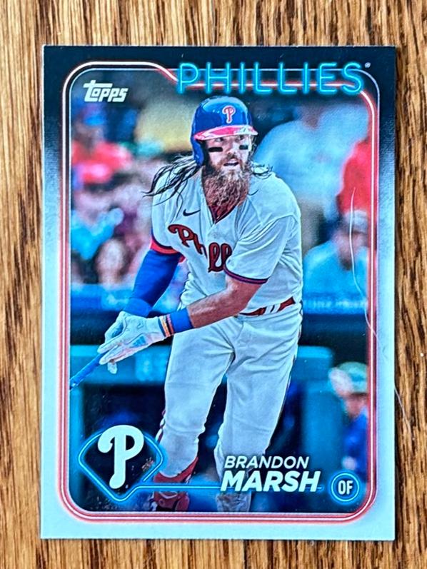 2024 Topps Series 1 Brandon Marsh BASE CARD SET BASE #71