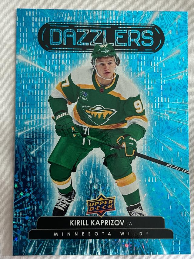 2022-23 Upper Deck Extended Series Kirill Kaprizov Dazzlers Blue Set #DZ-120