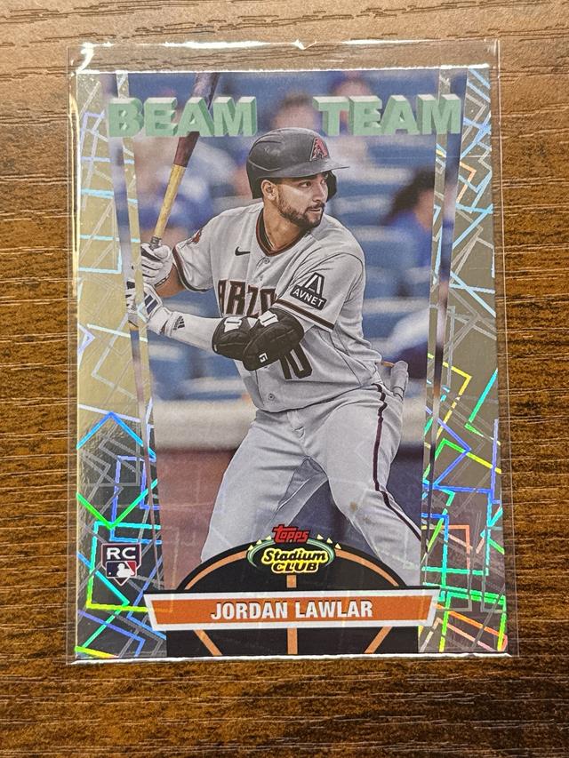 2024 Topps Stadium Club Jordan Lawlar Beam Team #BT-4