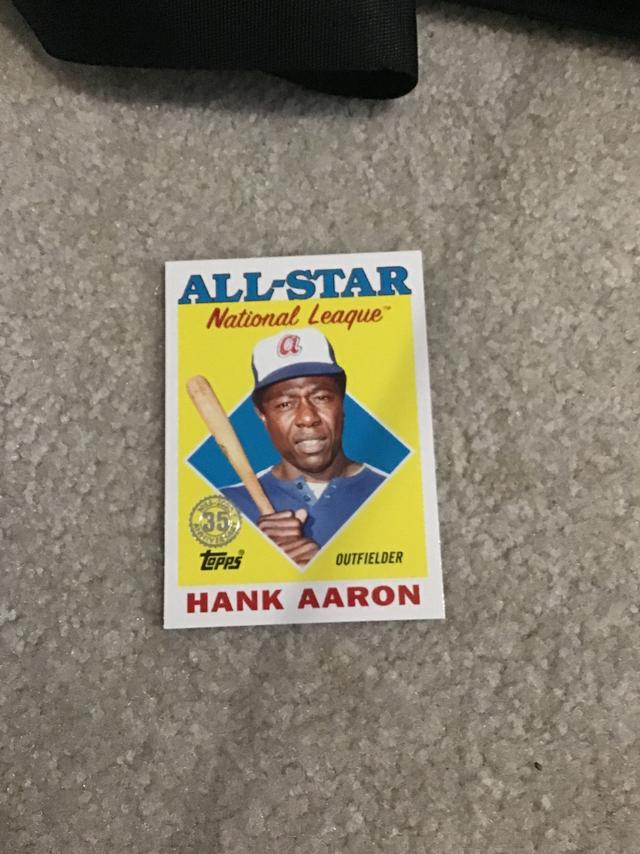 2023 Topps Series 2 Hank Aaron 1988 TOPPS ALL STAR BASEBALL #88AS-3