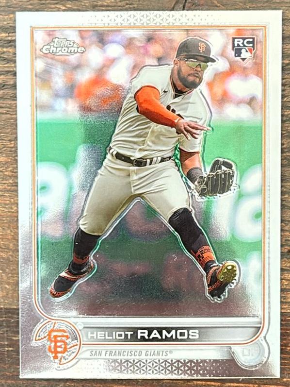 2022 Topps Chrome Updates Heliot Ramos BASE Base #USC194