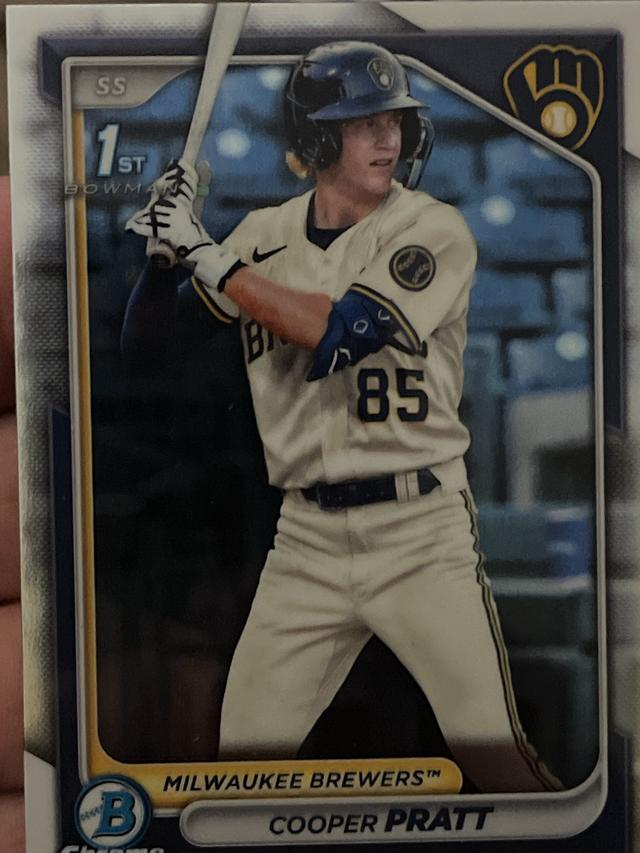 2024 Bowman Cooper Pratt CHROME PROSPECTS I #BCP-137