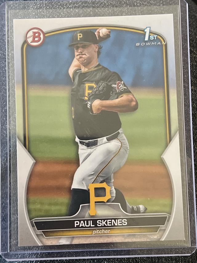 2023 Bowman Draft Paul Skenes ﻿Base #BD-14