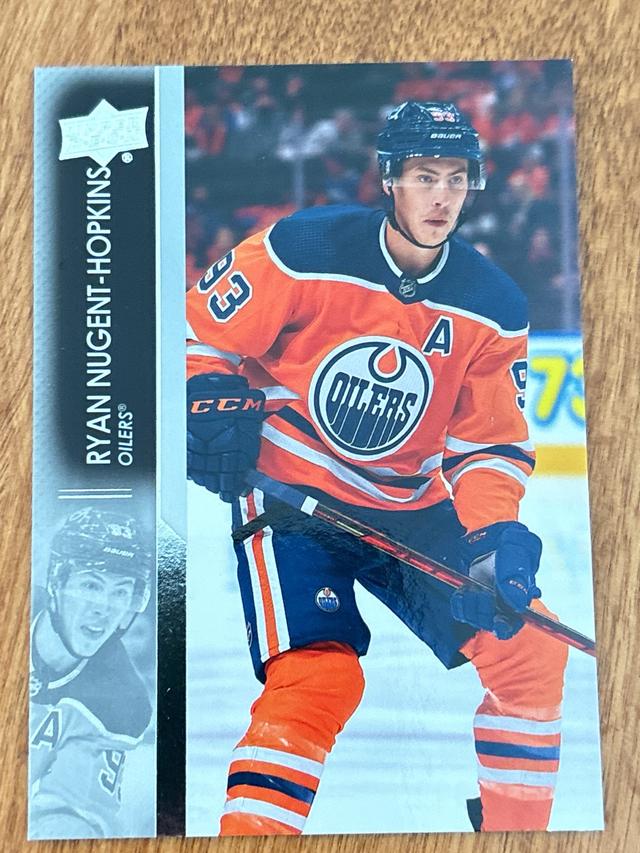 2021-22 Upper Deck Hockey Series 2 Ryan Nugent-Hopkins Base Set #323