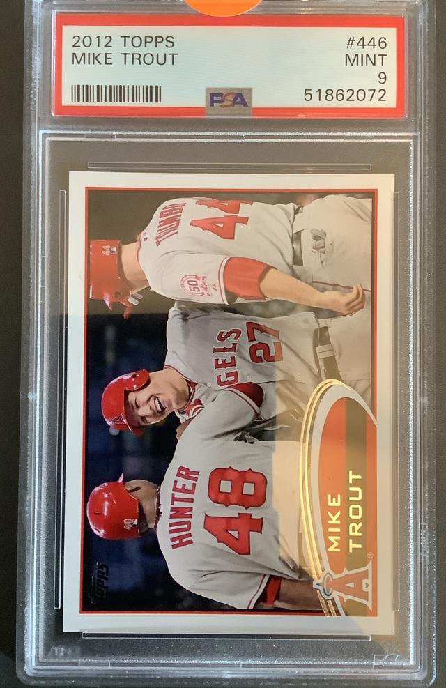 2012 Topps Series 2 Mike Trout Base Set #446