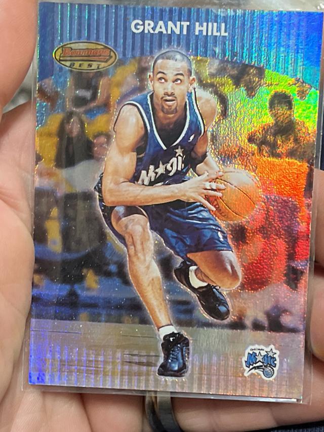 2000-01 Bowman's Best Basketball Grant Hill ﻿Base Set #37