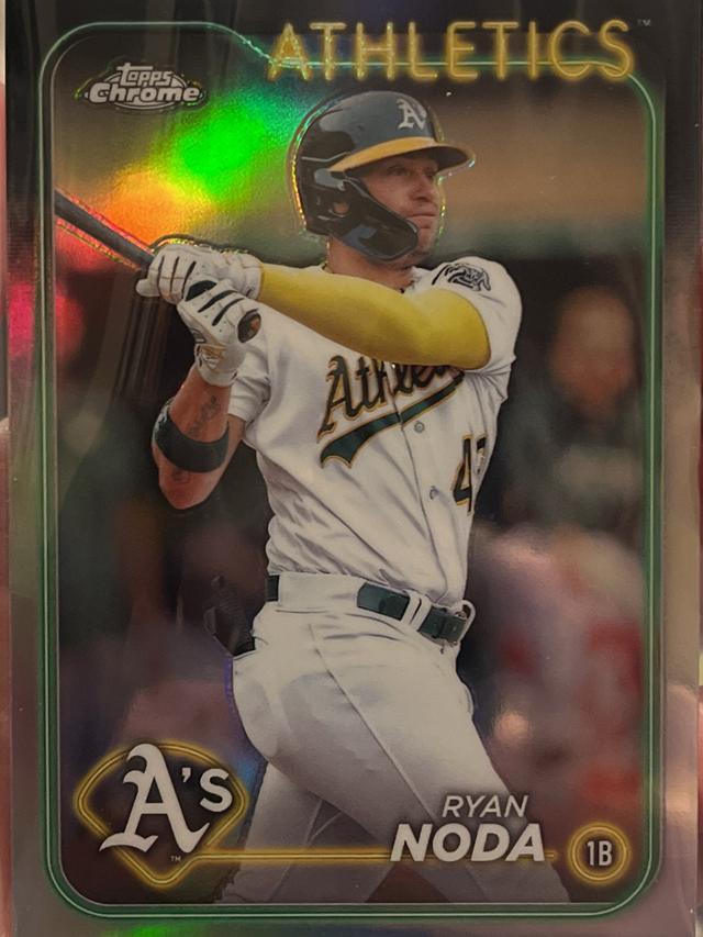 2024 Topps Chrome Ryan Noda ﻿Base Set Refractors #284