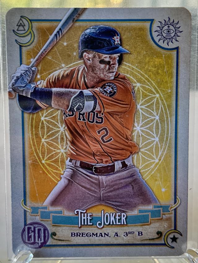 2020 Topps Gypsy Queen The Joker Bregman Tarot of the Diamond Set #TOD-16