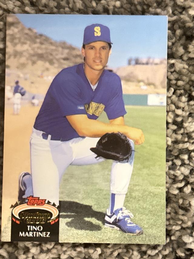 1992 Topps Stadium Club Tino Martinez ﻿Series 2 #573