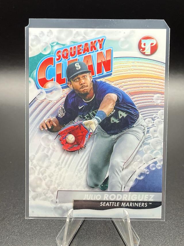 2024 Topps Pristine Julio Rodríguez Squeaky Clean #SQ-6