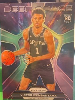 2023-24 Panini Prizm Victor Wembanyama ﻿Deep Space #1