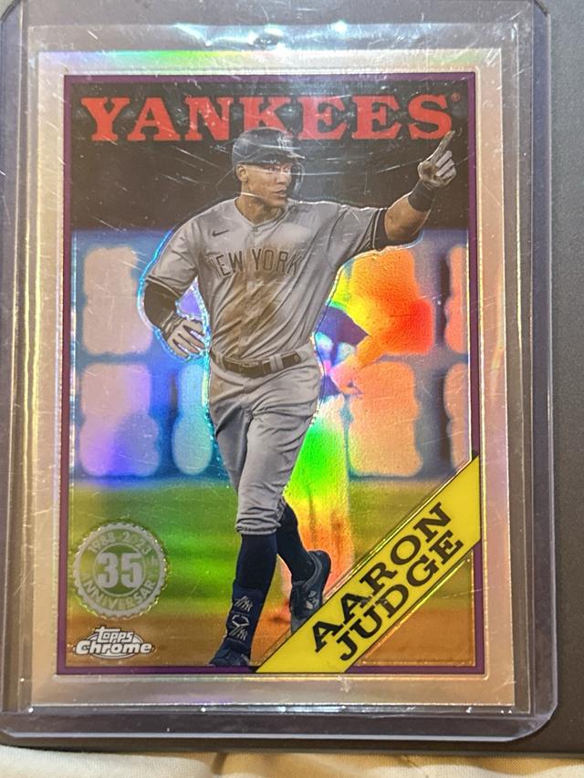 2023 Topps Chrome Aaron Judge 1988 TOPPS BASEBALL #88BC-1